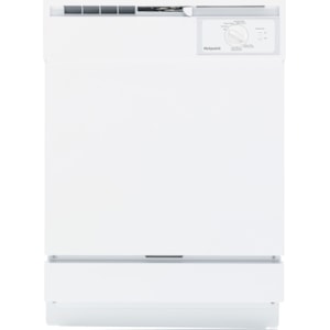 GE Appliances HDA2100HWW Hotpoint® Built-In Dishwasher | Furniture and